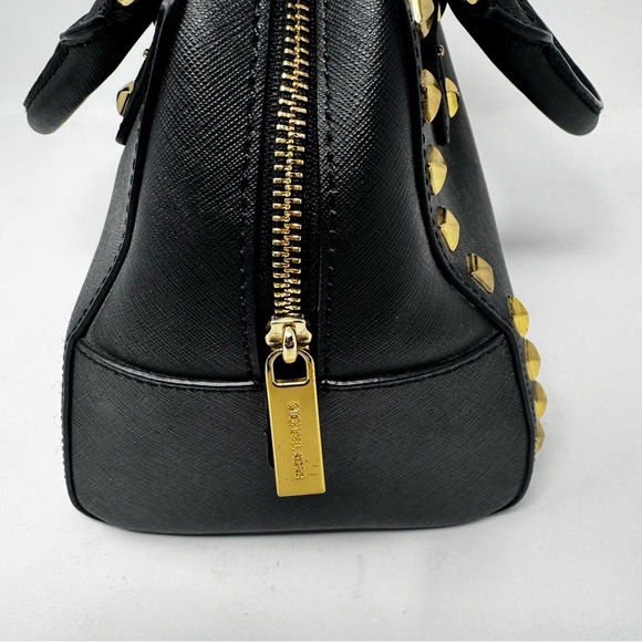 Michael Michael Kors Sandrine Stud satchel like new without strap - Picture 5 of 16